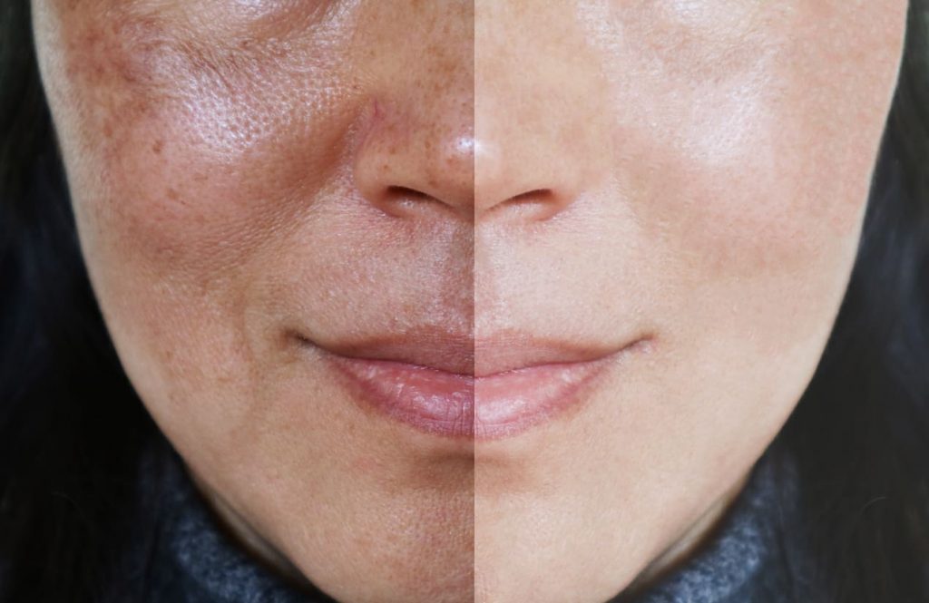maquiagem envelhece a pele