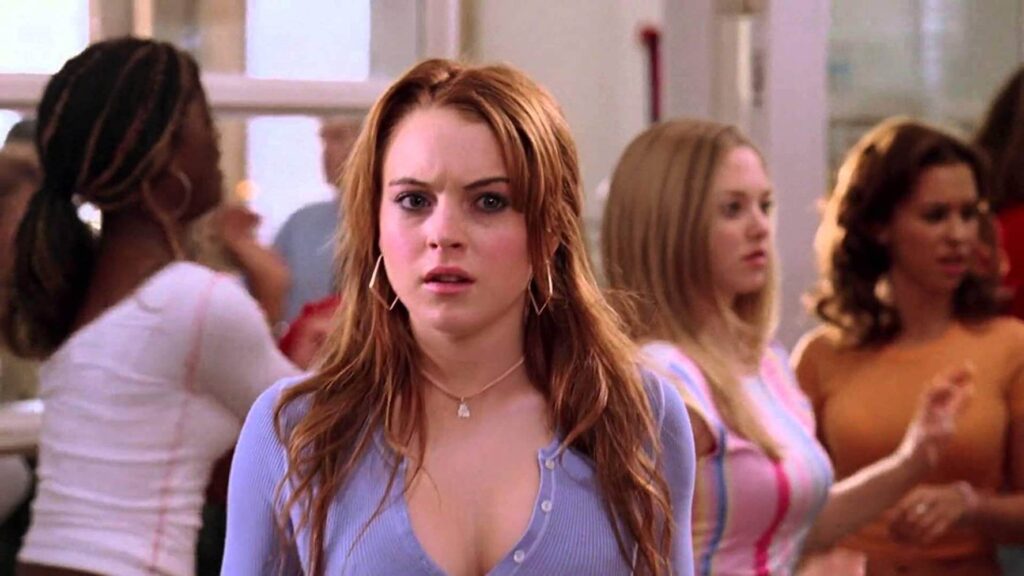 Lindsay Lohan no filme Meninas Malvadas